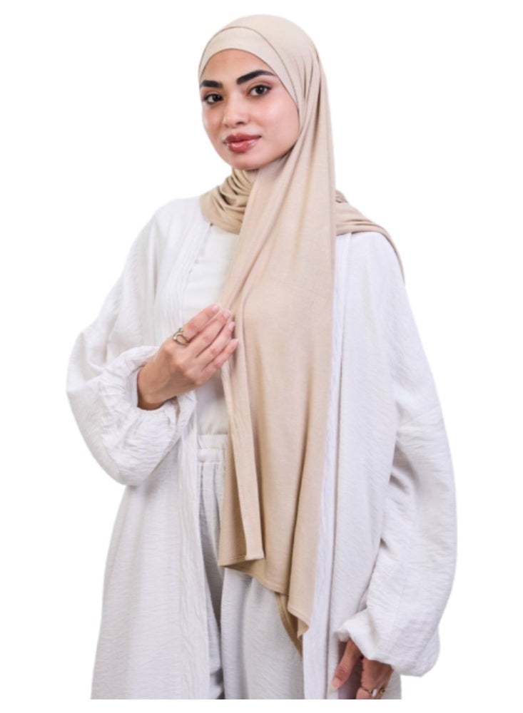 Luxury Cotton Gillette Scarf with Comfortable Tie Bandana - 2m Length, 60cm Width - Solid Colors, 100% Pure Cotton Gillette Seamless Material. - Image 2